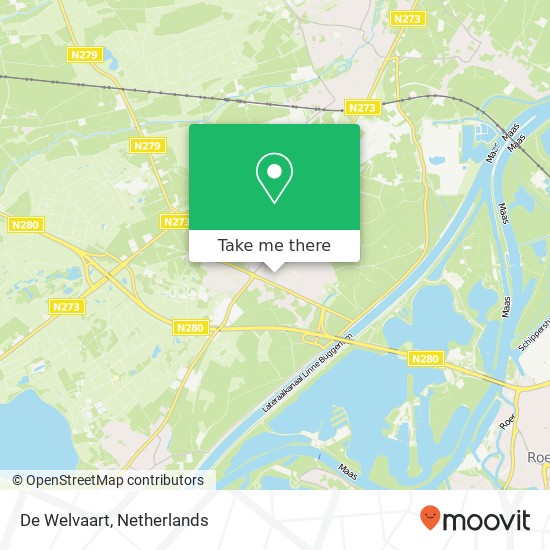 De Welvaart map