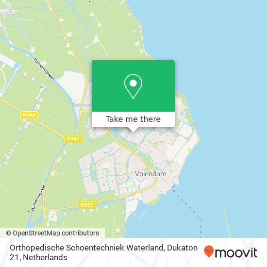 Orthopedische Schoentechniek Waterland, Dukaton 21 map