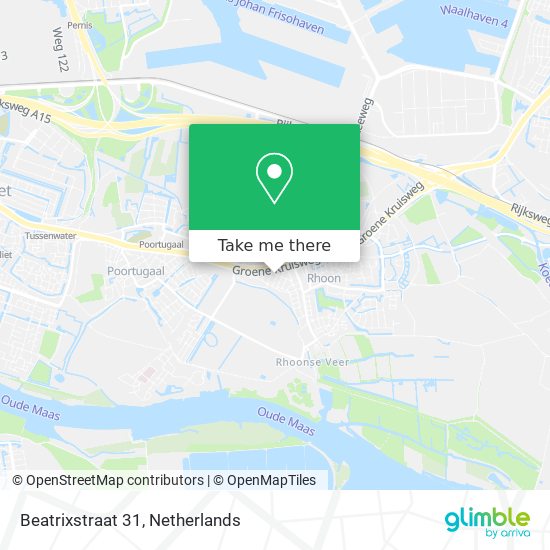 Beatrixstraat 31 Karte