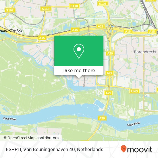 ESPRIT, Van Beuningenhaven 40 map