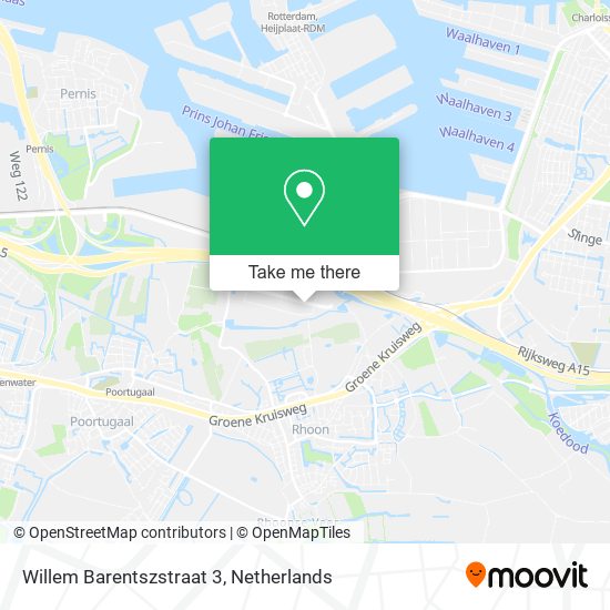 Willem Barentszstraat 3 map