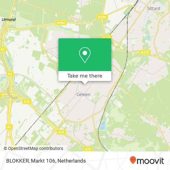 BLOKKER, Markt 106 map