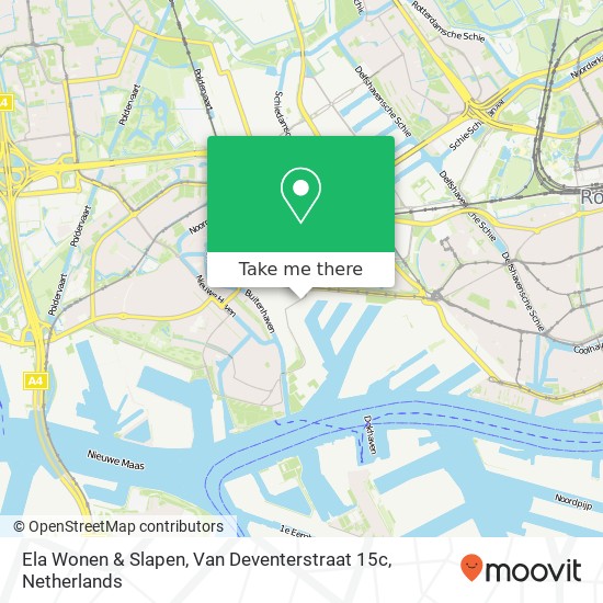 Ela Wonen & Slapen, Van Deventerstraat 15c map