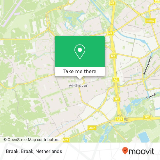 Braak, Braak map