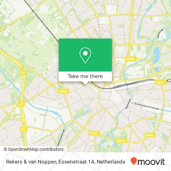 Rekers & van Noppen, Essenstraat 1A map