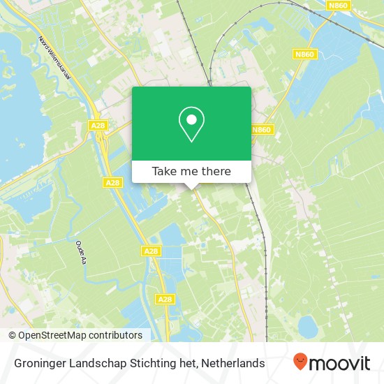 Groninger Landschap Stichting het map