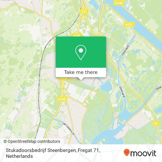 Stukadoorsbedrijf Steenbergen, Fregat 71 map