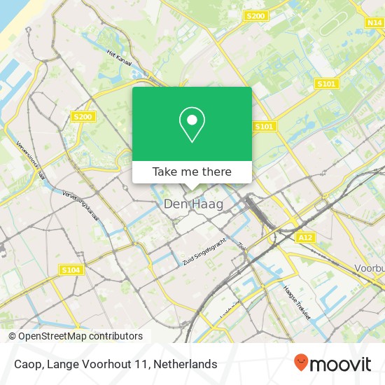 Caop, Lange Voorhout 11 map