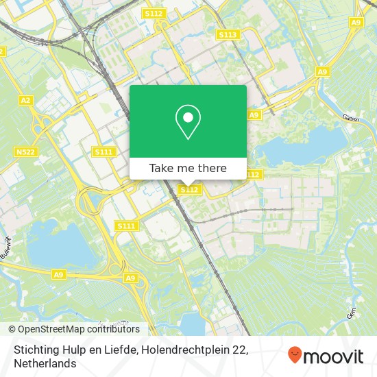 Stichting Hulp en Liefde, Holendrechtplein 22 map