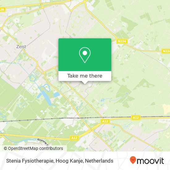 Stenia Fysiotherapie, Hoog Kanje map