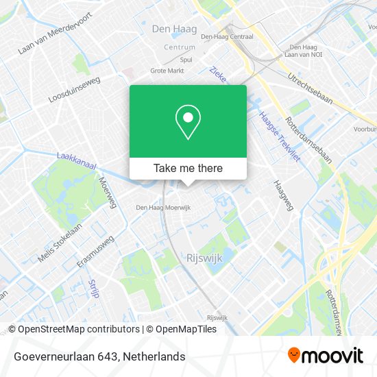 Goeverneurlaan 643 map