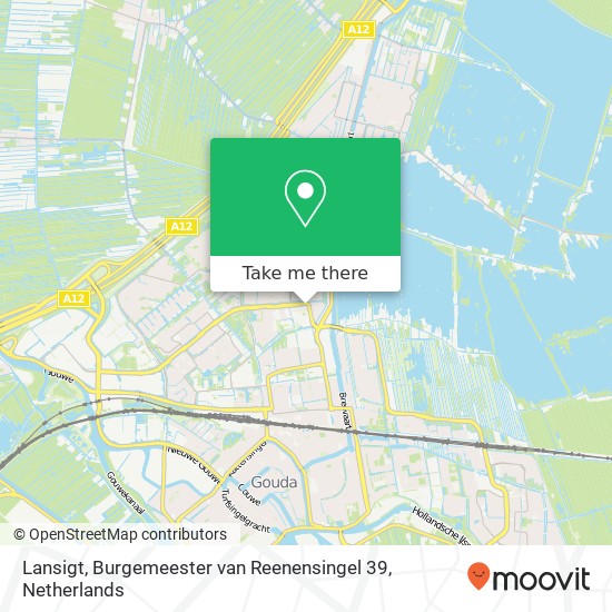 Lansigt, Burgemeester van Reenensingel 39 Karte