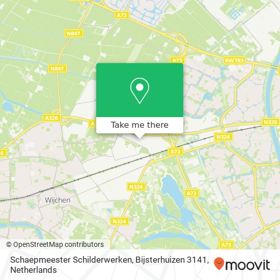 Schaepmeester Schilderwerken, Bijsterhuizen 3141 map