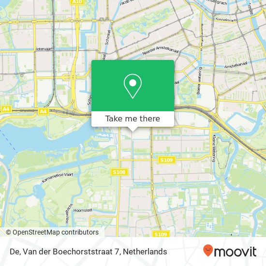 De, Van der Boechorststraat 7 map