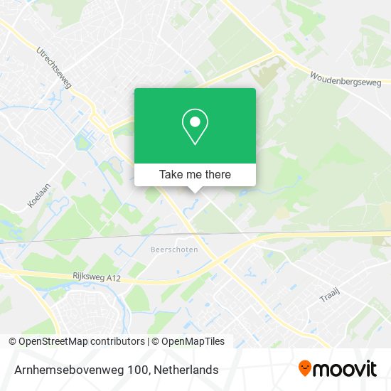 Arnhemsebovenweg 100 map