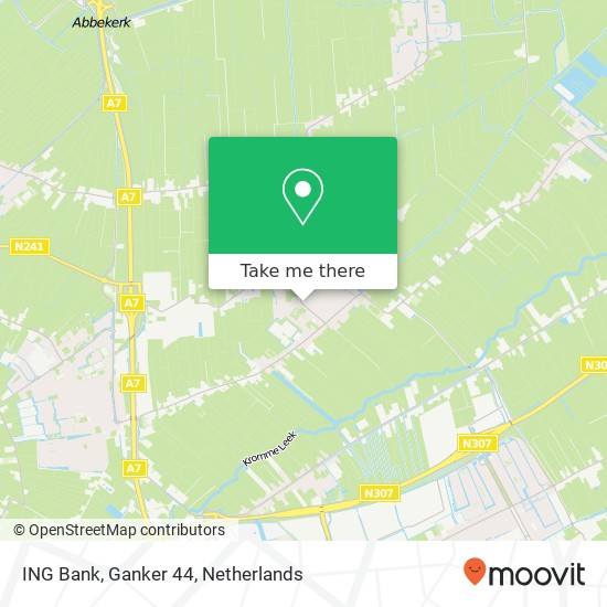 ING Bank, Ganker 44 map