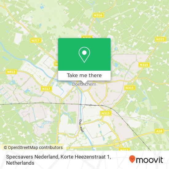 Specsavers Nederland, Korte Heezenstraat 1 Karte