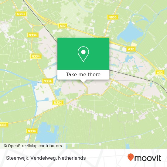 Steenwijk, Vendelweg map