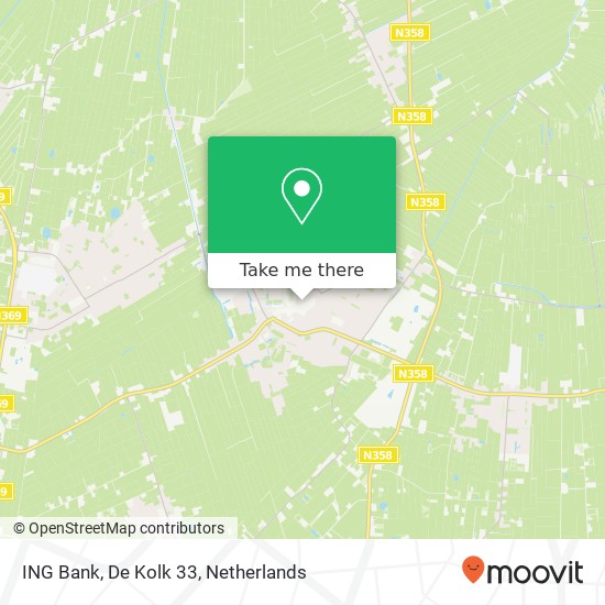 ING Bank, De Kolk 33 map