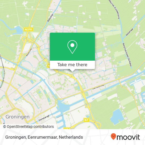 Groningen, Eenrumermaar Karte