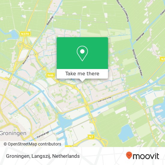 Groningen, Langszij map