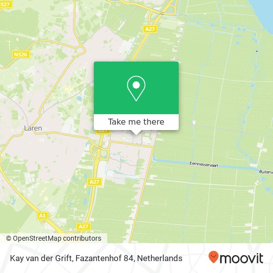 Kay van der Grift, Fazantenhof 84 map