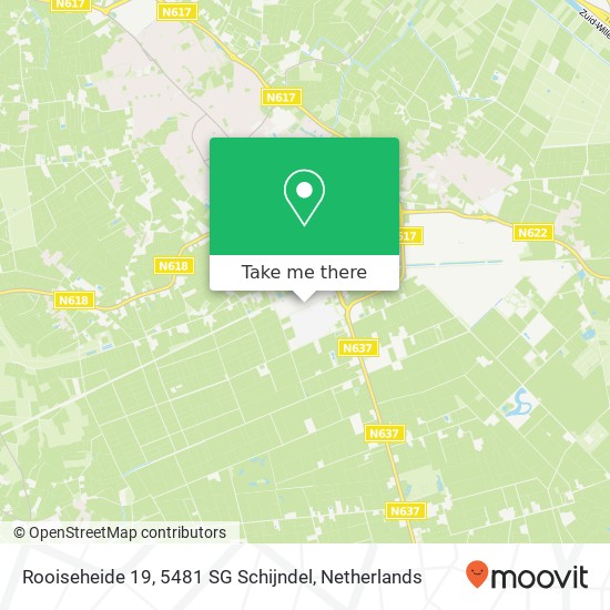 Rooiseheide 19, 5481 SG Schijndel map