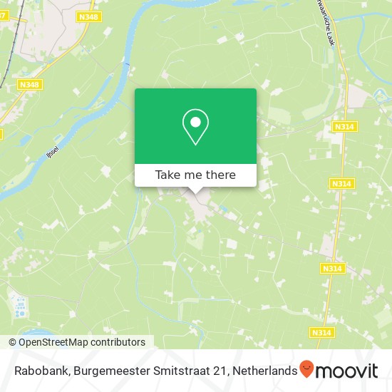 Rabobank, Burgemeester Smitstraat 21 map