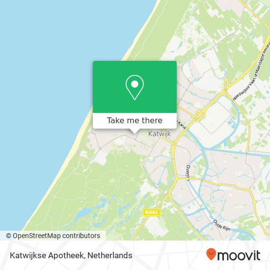 Katwijkse Apotheek map