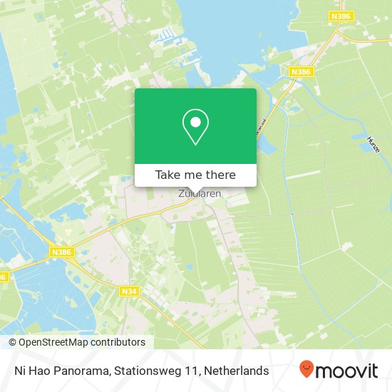 Ni Hao Panorama, Stationsweg 11 map