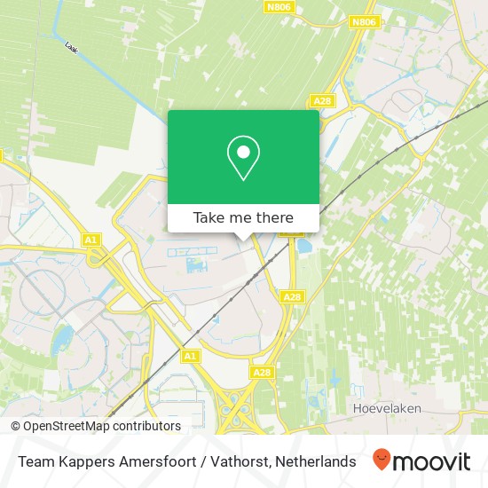 Team Kappers Amersfoort / Vathorst, Cruquius 51 map