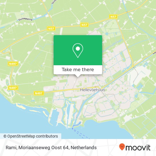 Rami, Moriaanseweg Oost 64 map