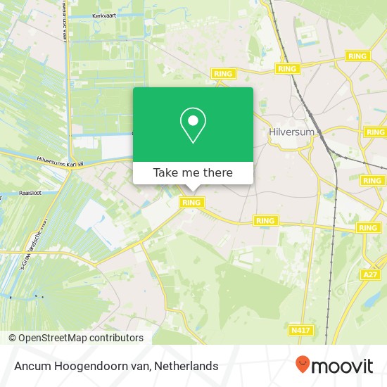Ancum Hoogendoorn van map