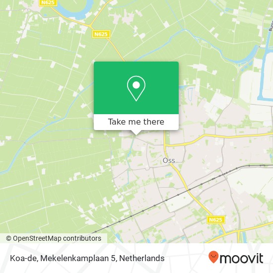 Koa-de, Mekelenkamplaan 5 map