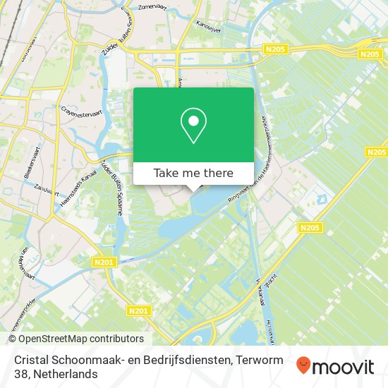 Cristal Schoonmaak- en Bedrijfsdiensten, Terworm 38 map