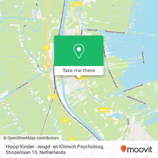 Hippp Kinder- Jeugd- en Klinisch Psycholoog, Stinzenlaan 10 map