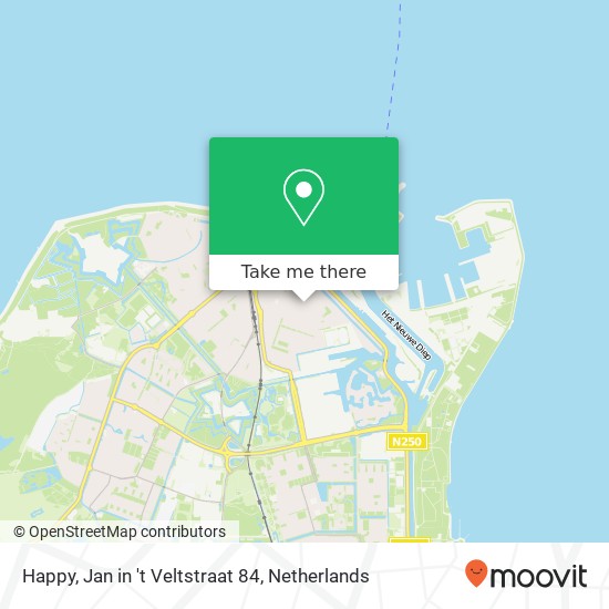 Happy, Jan in 't Veltstraat 84 map