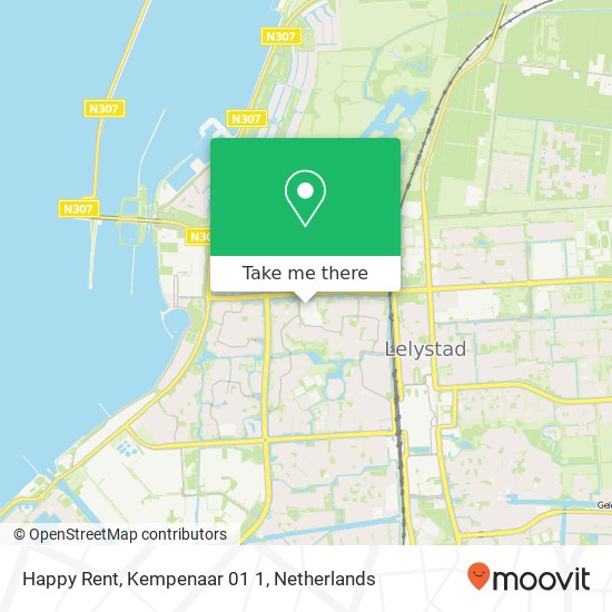 Happy Rent, Kempenaar 01 1 Karte