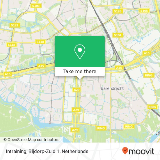 Intraining, Bijdorp-Zuid 1 map
