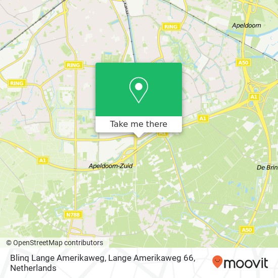 Blinq Lange Amerikaweg, Lange Amerikaweg 66 map