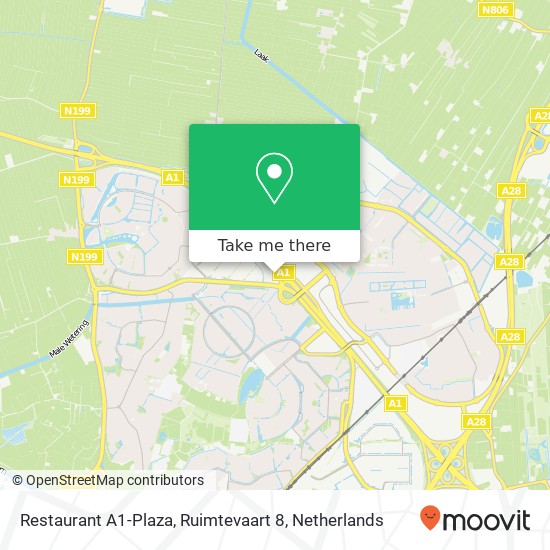 Restaurant A1-Plaza, Ruimtevaart 8 map