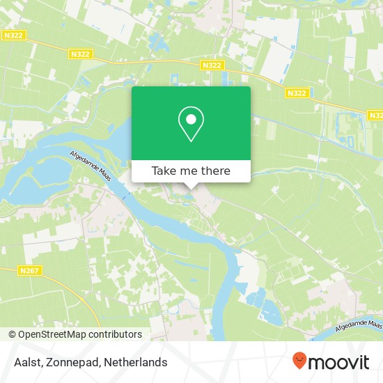 Aalst, Zonnepad map