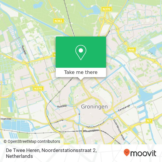 De Twee Heren, Noorderstationsstraat 2 map