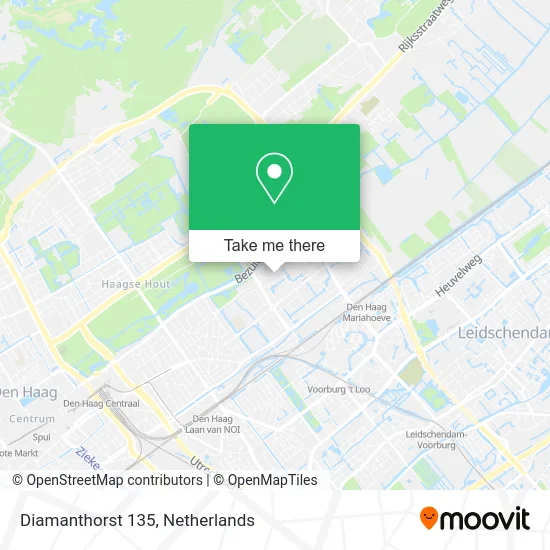 Diamanthorst 135 map