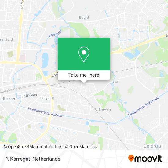 't Karregat map