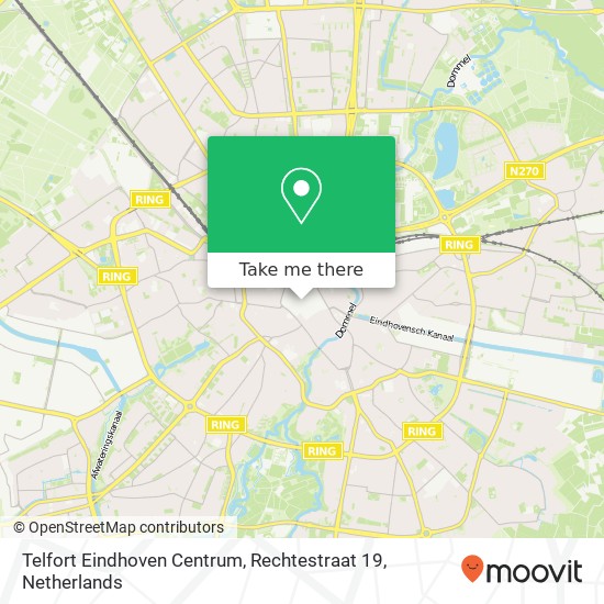 Telfort Eindhoven Centrum, Rechtestraat 19 map