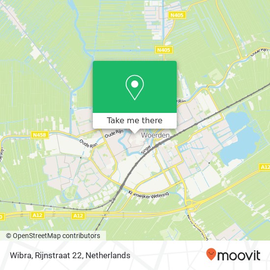 Wibra, Rijnstraat 22 map