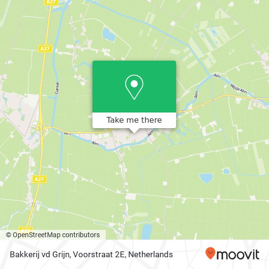 Bakkerij vd Grijn, Voorstraat 2E map