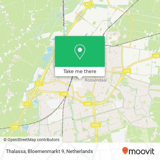 Thalassa, Bloemenmarkt 9 map