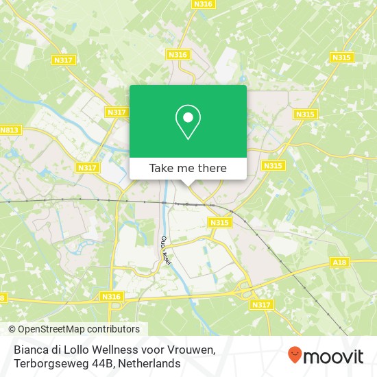 Bianca di Lollo Wellness voor Vrouwen, Terborgseweg 44B map